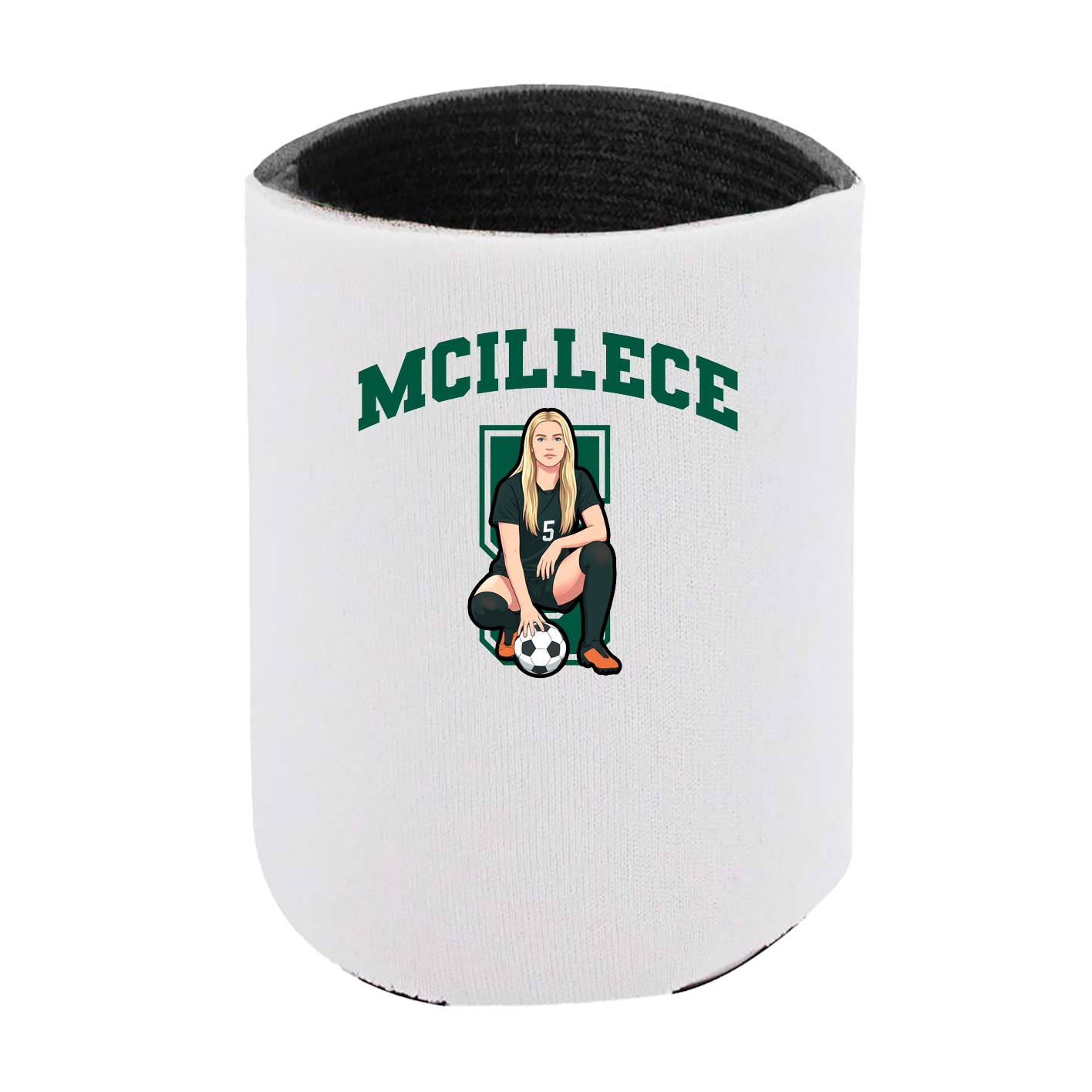 Can Holder — Number in White