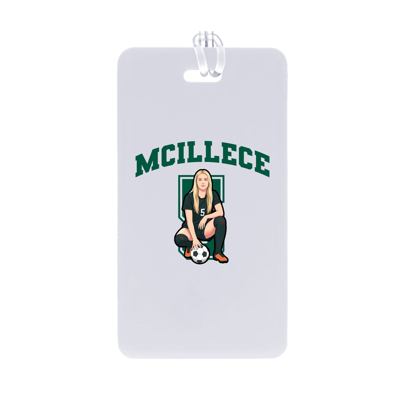 Bag Tag — Number in Classic