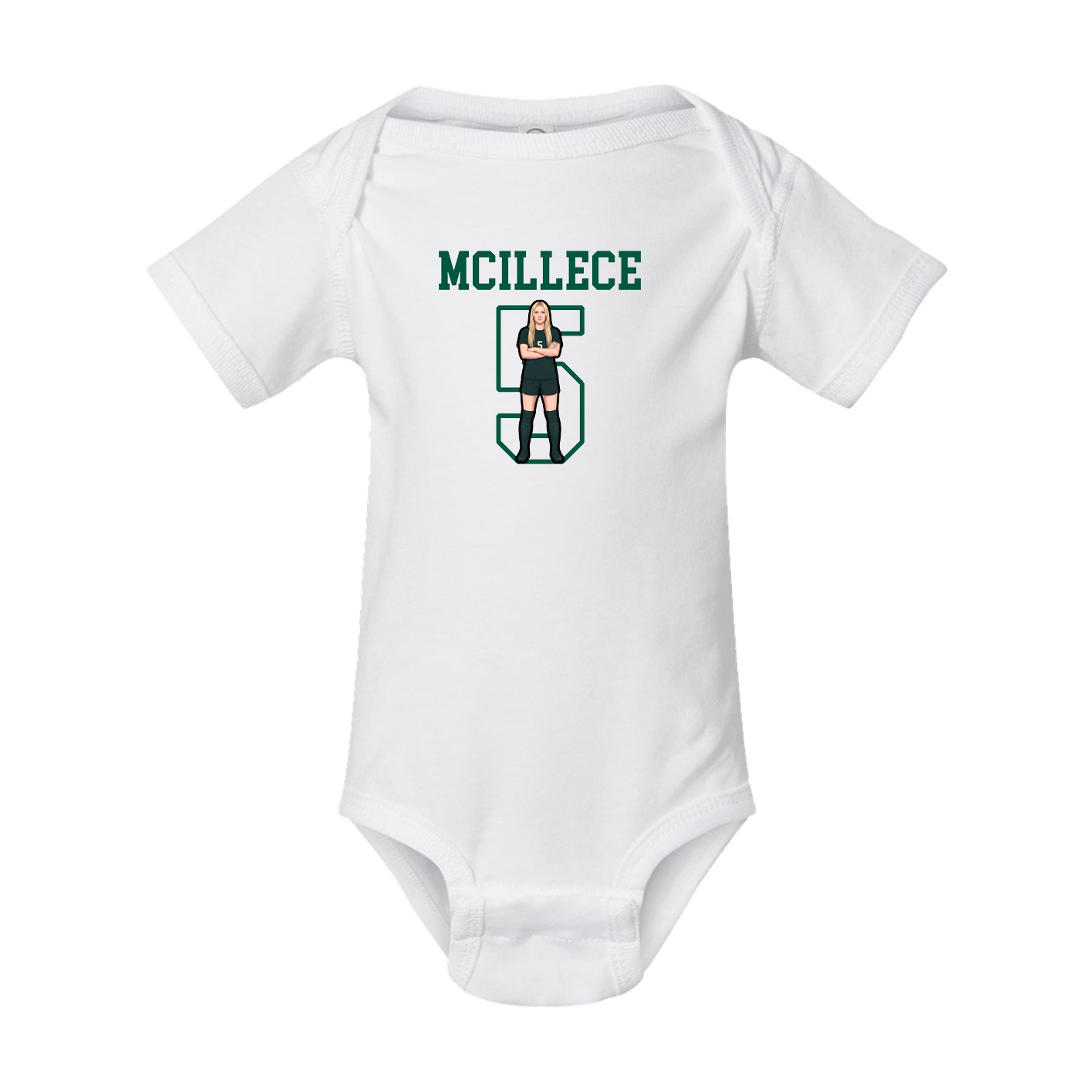 Baby Onesie — Shirsey in White