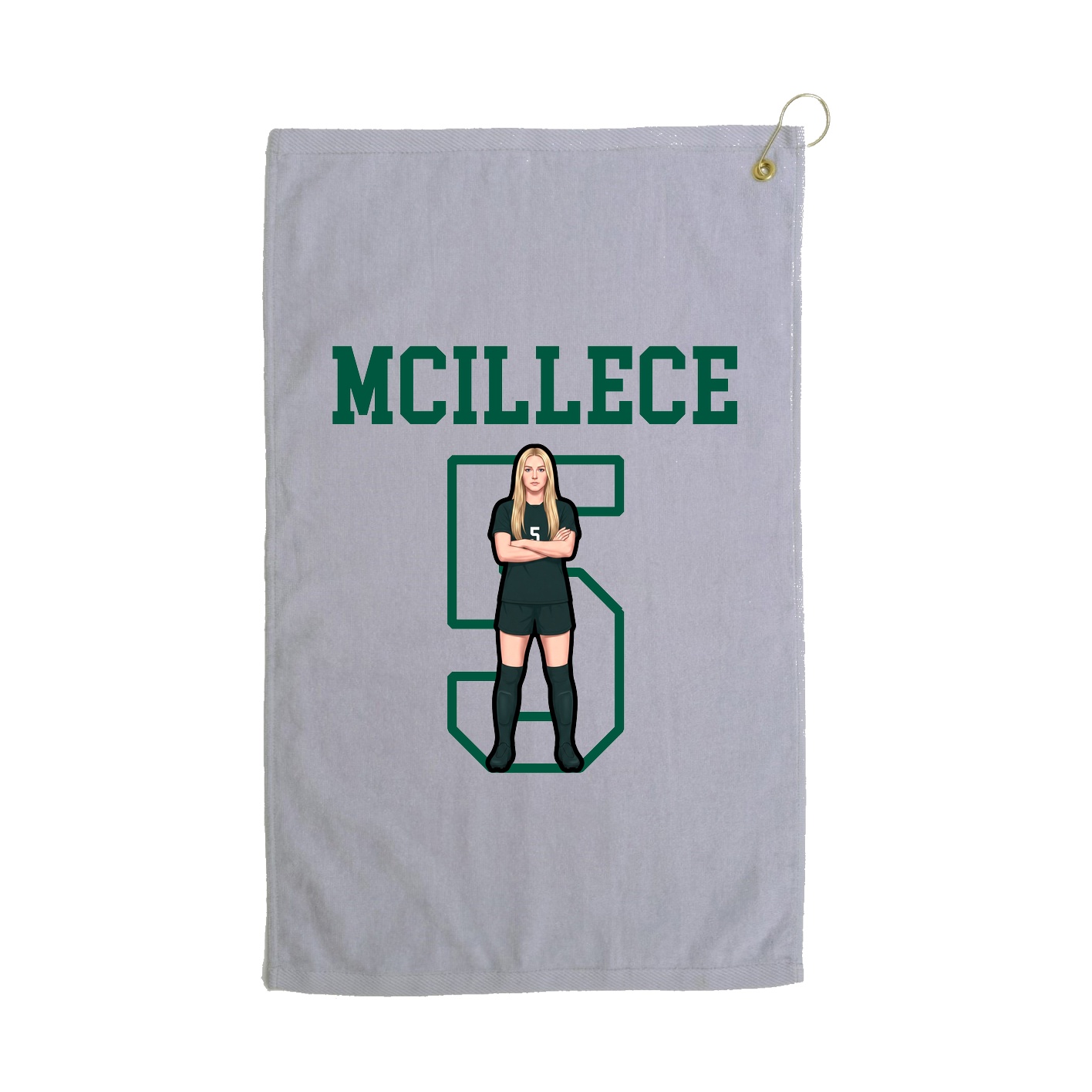 Golf Towel — Shirsey in Grey