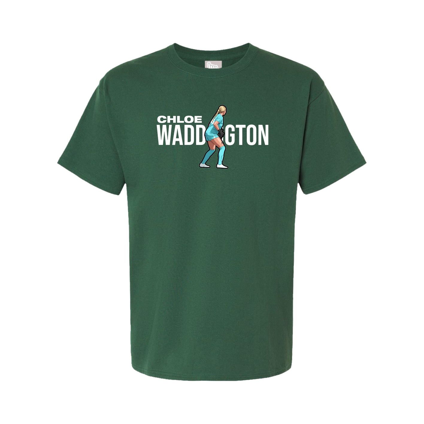 Tee — Player Name in Green