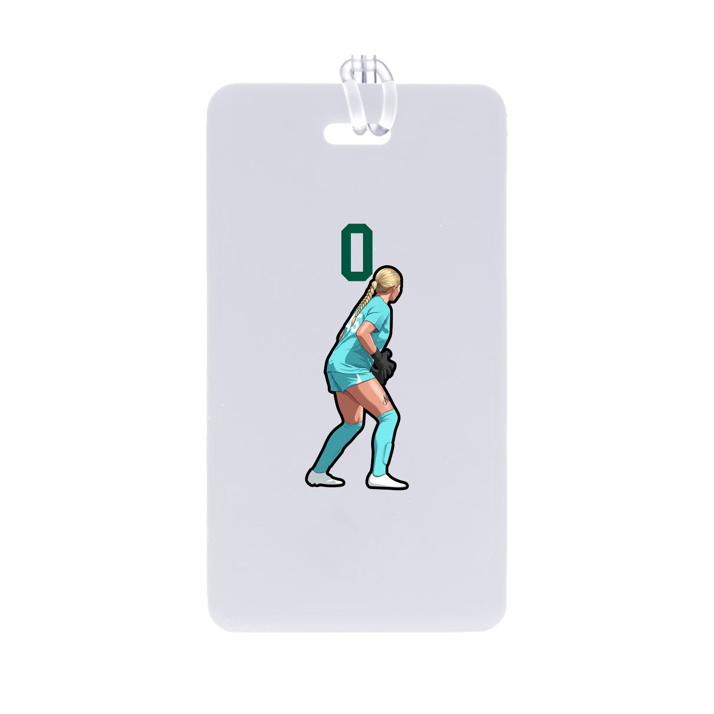 Bag Tag — Number Top in Classic