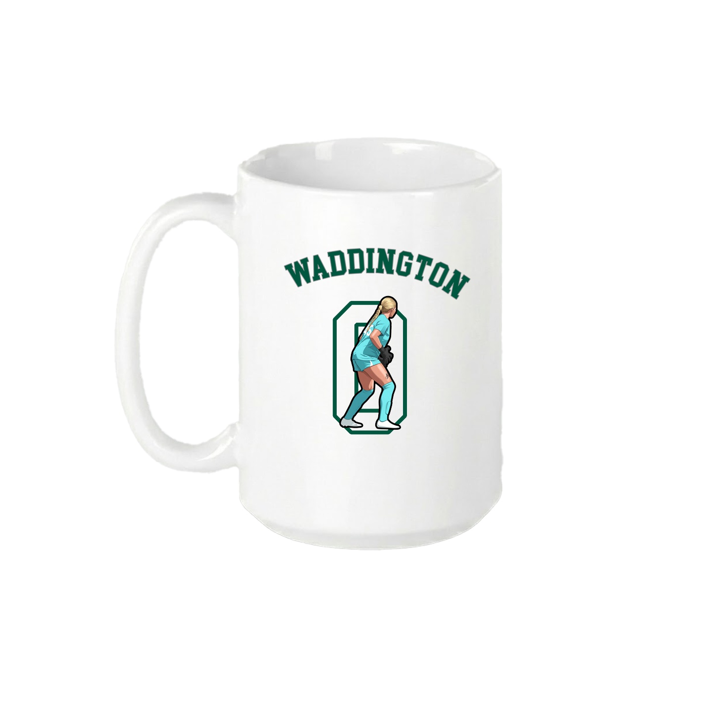 15oz Coffee Mug — Shirsey Arch in White