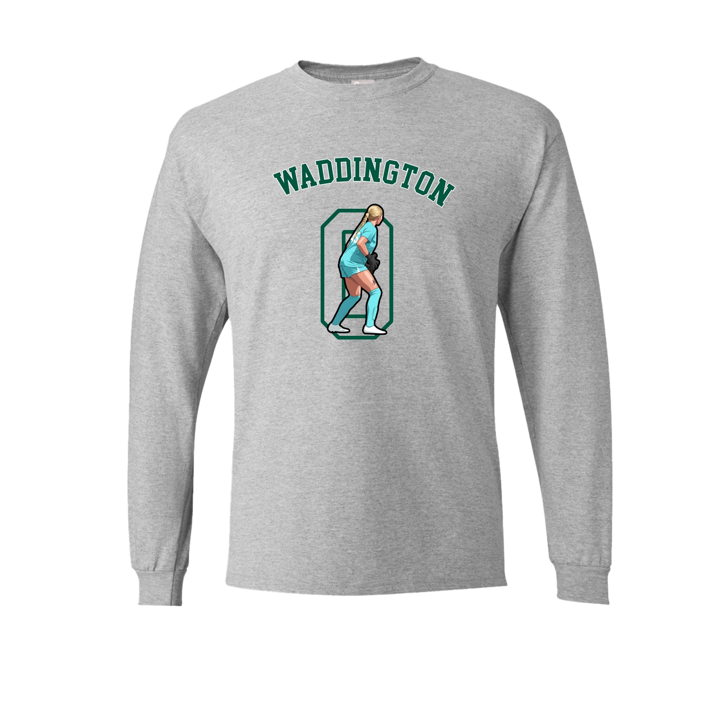 Long Sleeve Tee — Shirsey Arch in Grey