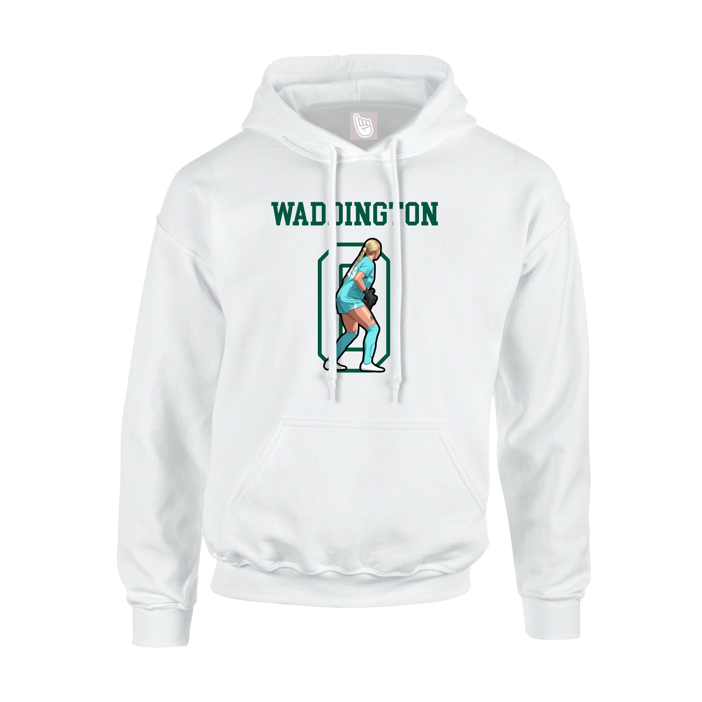 Youth Hoodie — Shirsey in White