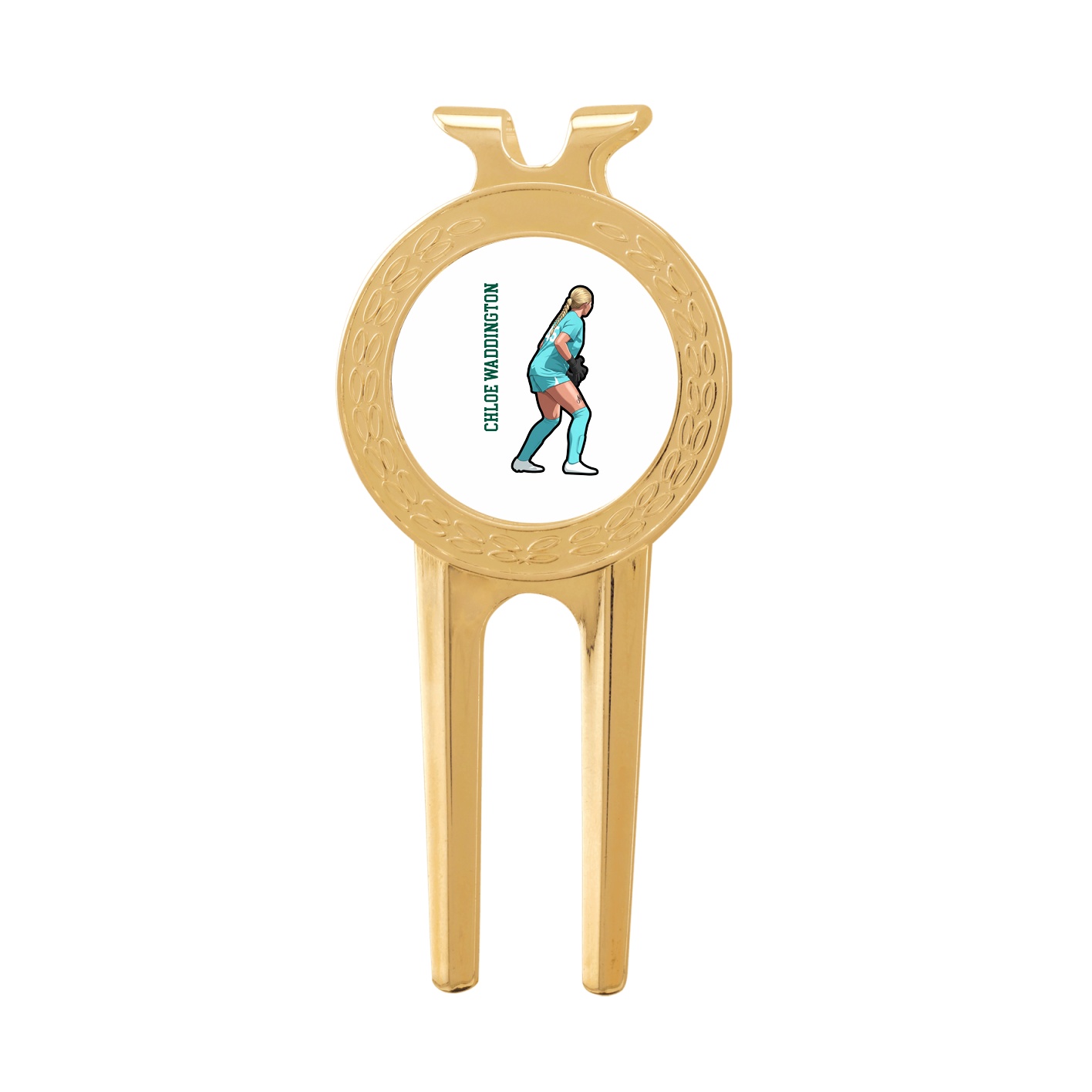 Divot Tool with Ball Marker — Name Vertical in Classic