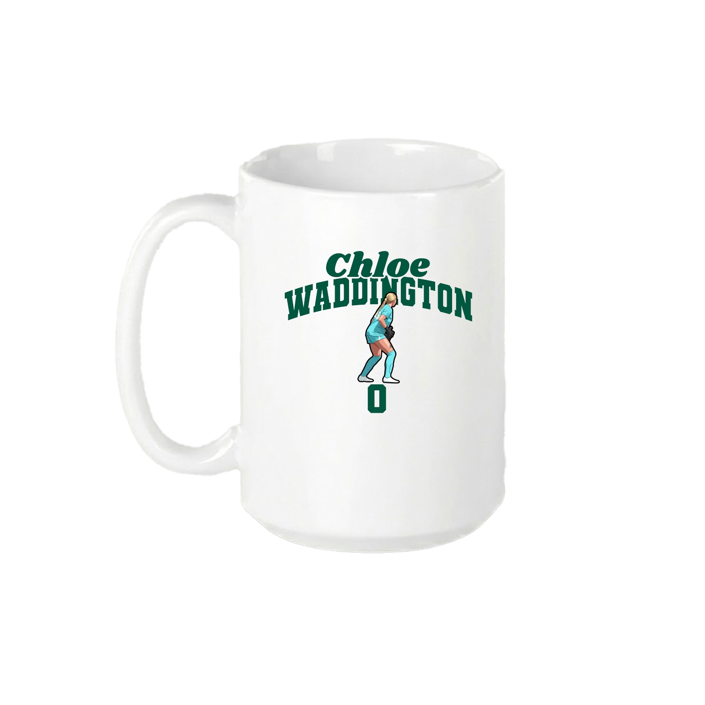 15oz Coffee Mug — Signature Arch in White
