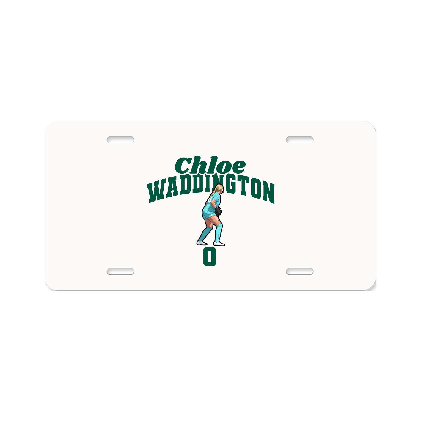 License Plate — Signature Arch in Classic