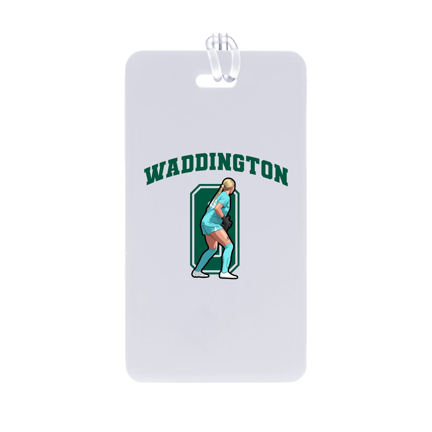 Bag Tag — Number in Classic
