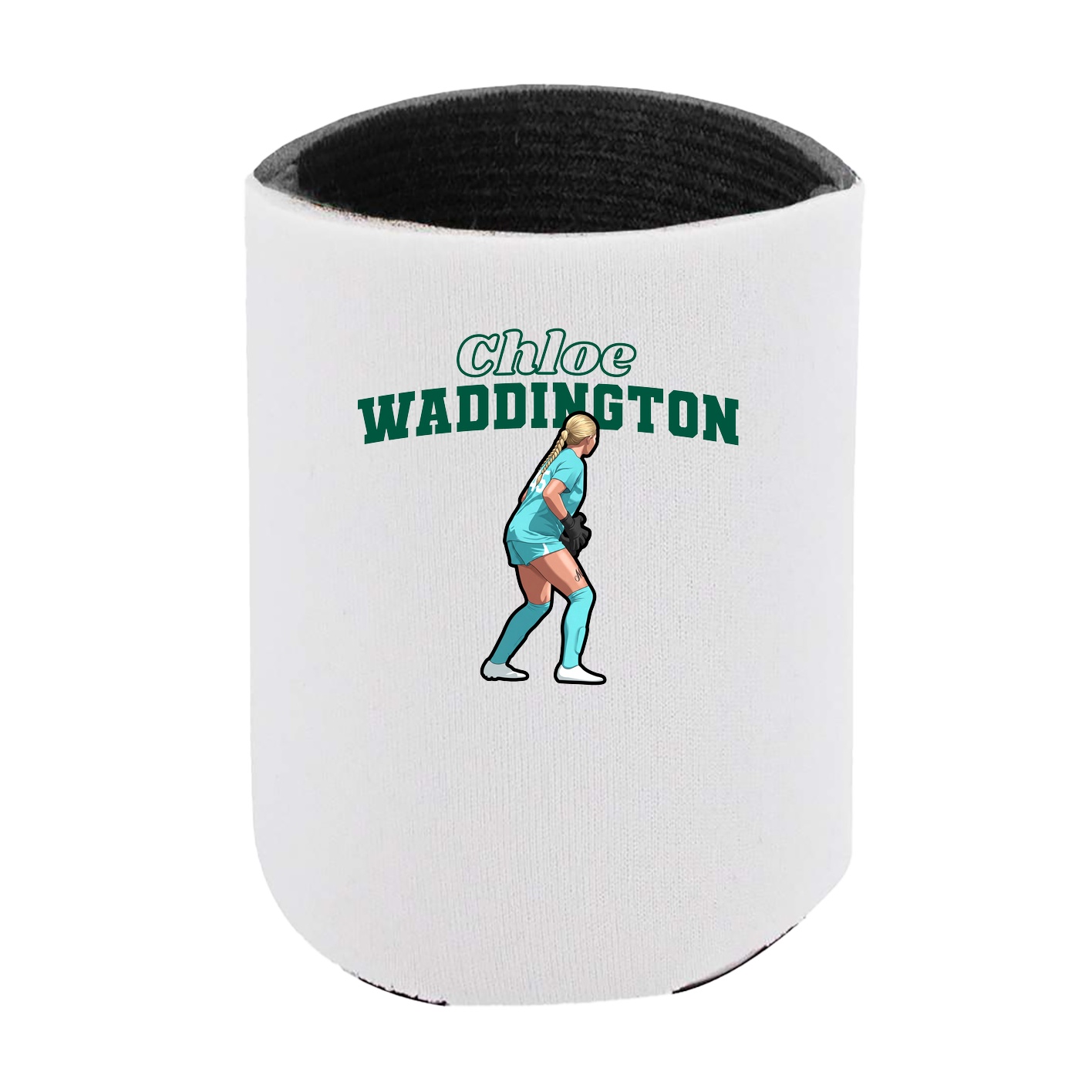 Can Holder — Name Arch in White