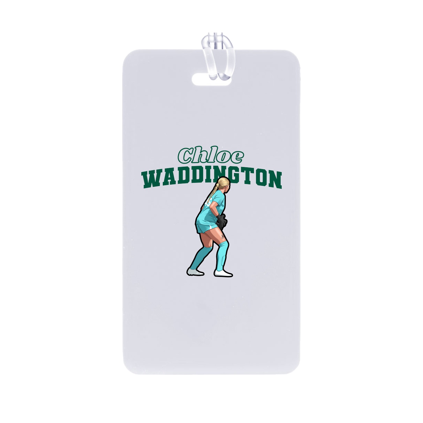 Bag Tag — Name Arch in Classic