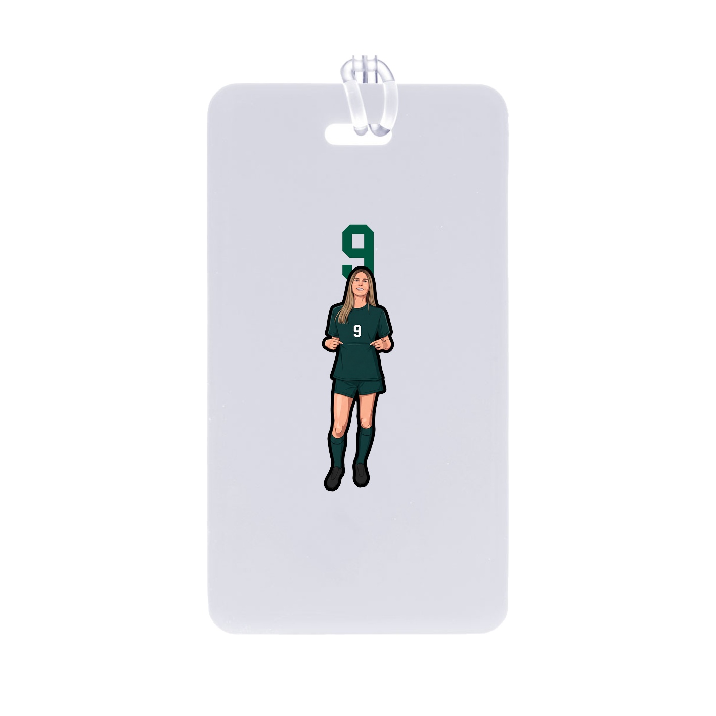 Bag Tag — Number Top in Classic