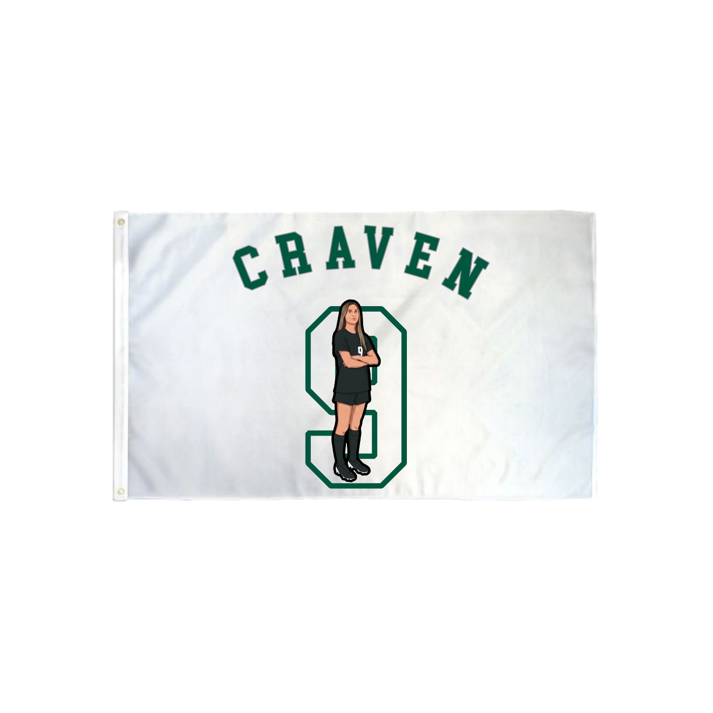 3x5 Flag — Shirsey Arch in Classic