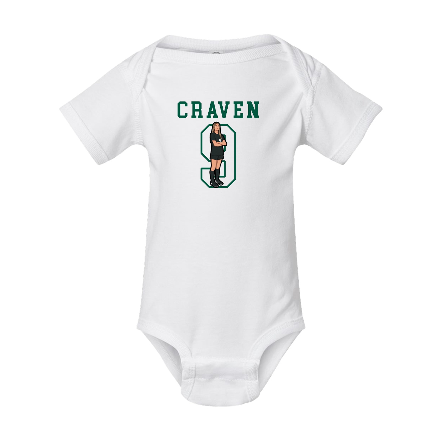 Baby Onesie — Shirsey in White