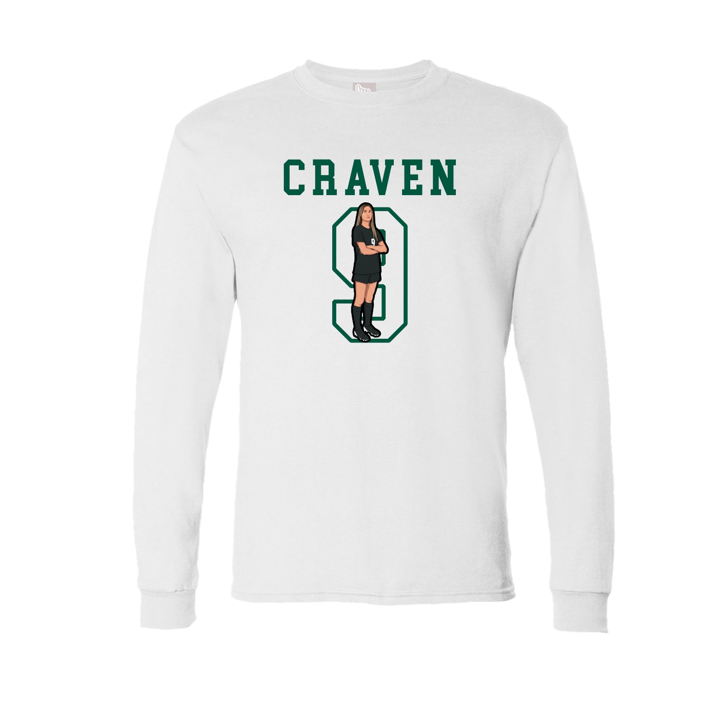 Long Sleeve Tee — Shirsey in White