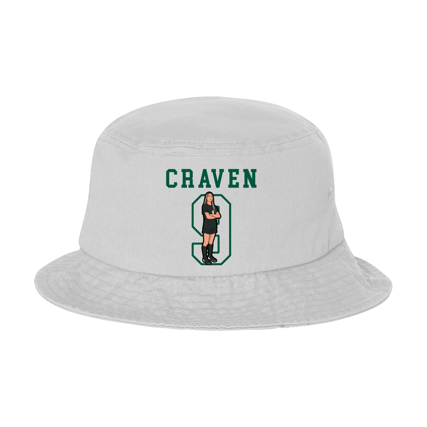 Bucket Cap — Shirsey in White