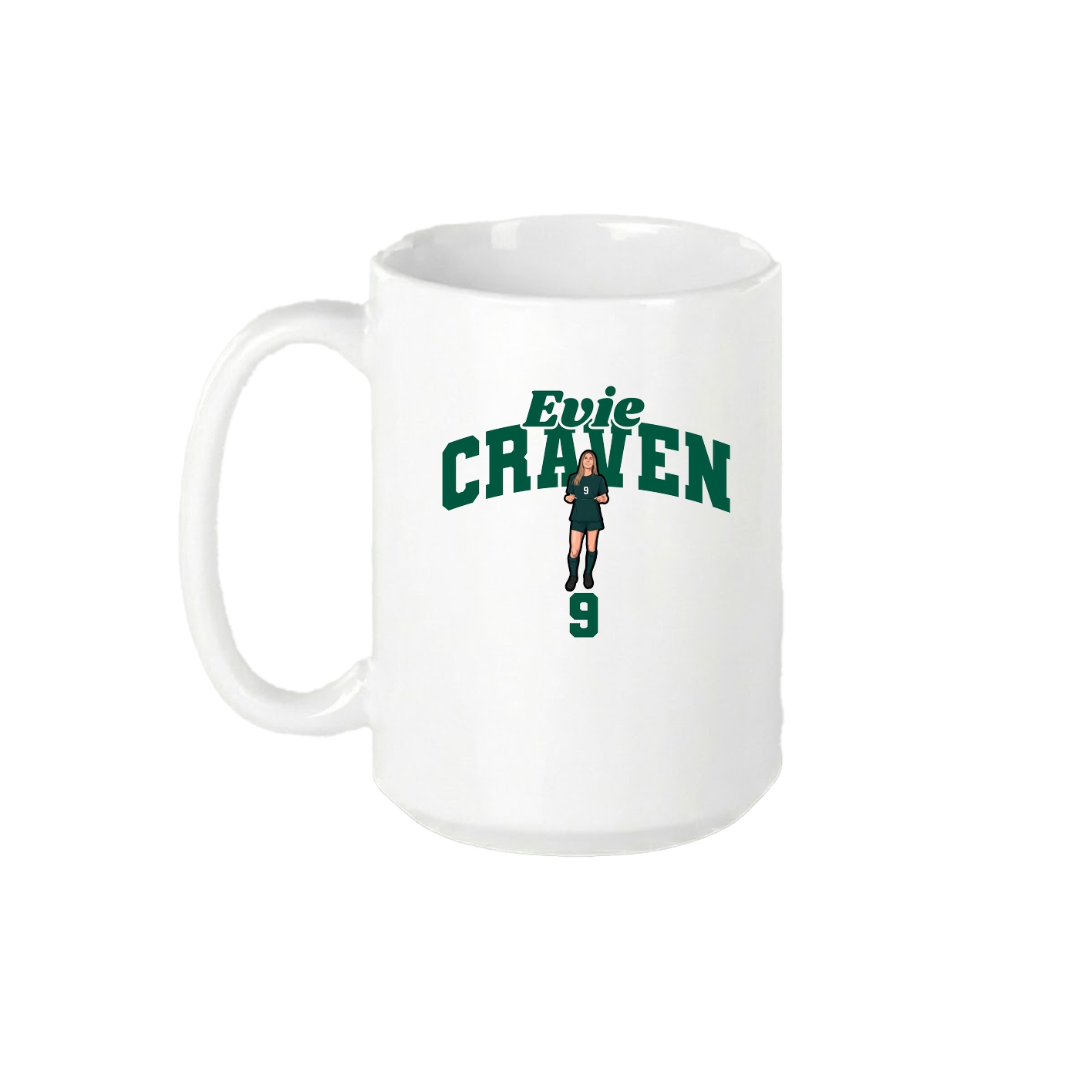 15oz Coffee Mug — Signature Arch in White