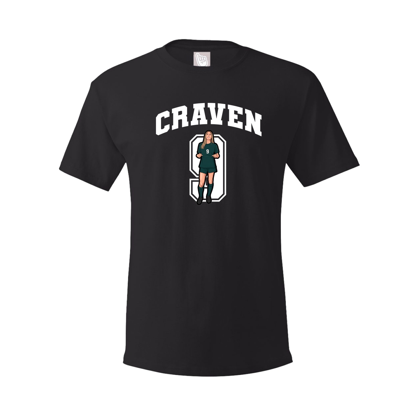 Tee — Number in Black