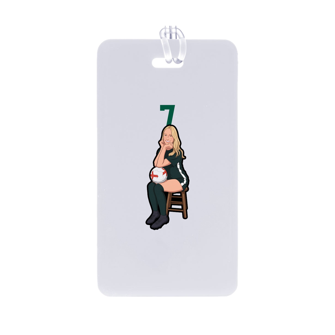 Bag Tag — Number Top in Classic