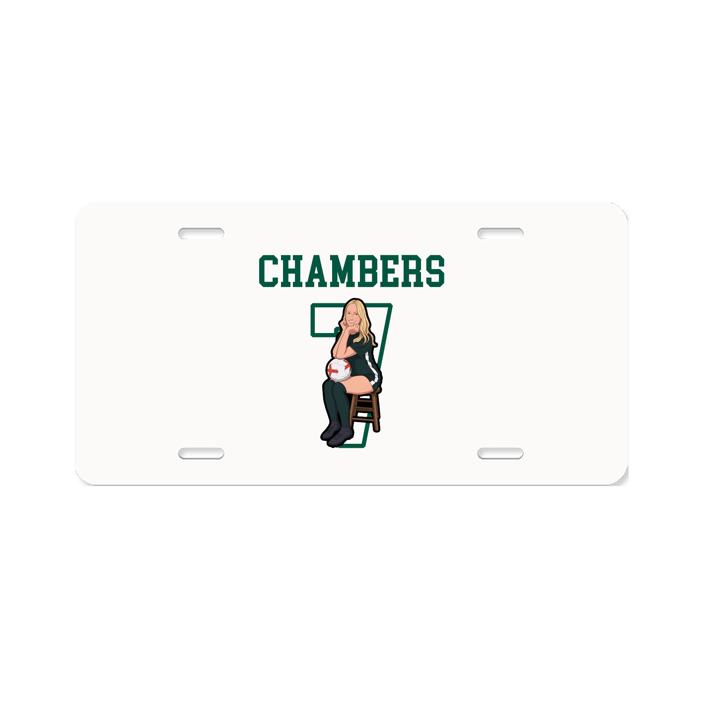 License Plate — Shirsey in Classic