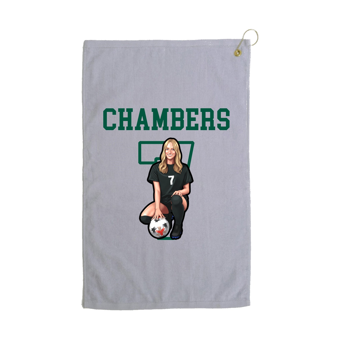 Golf Towel — Shirsey in Grey