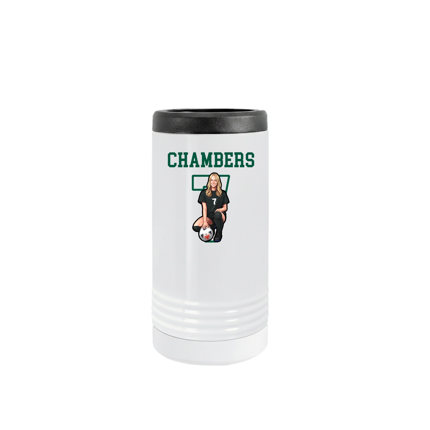 Slim Beverage Holder — Shirsey in White