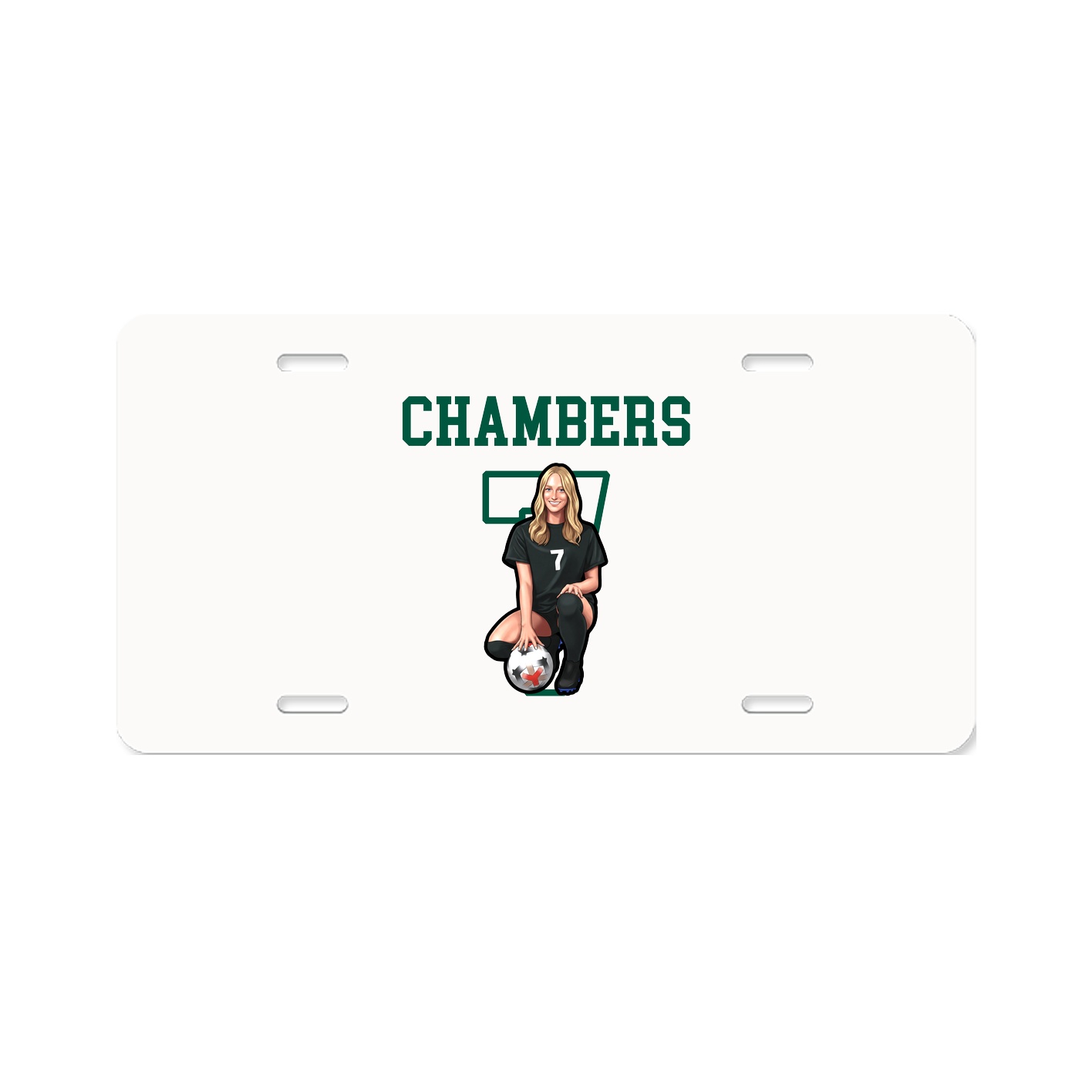 License Plate — Shirsey in Classic