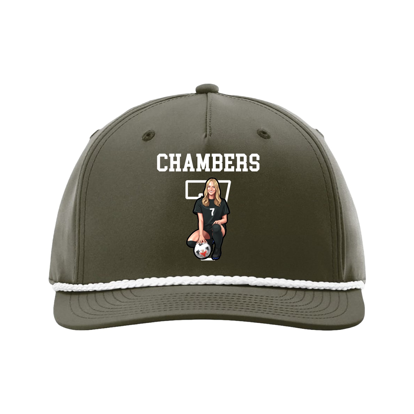 Five-Panel Classic Rope Cap — Shirsey in Green