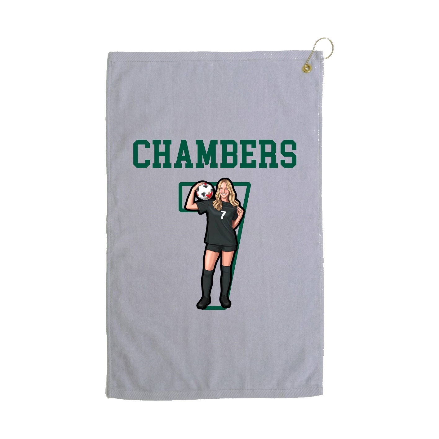 Golf Towel — Shirsey in Grey