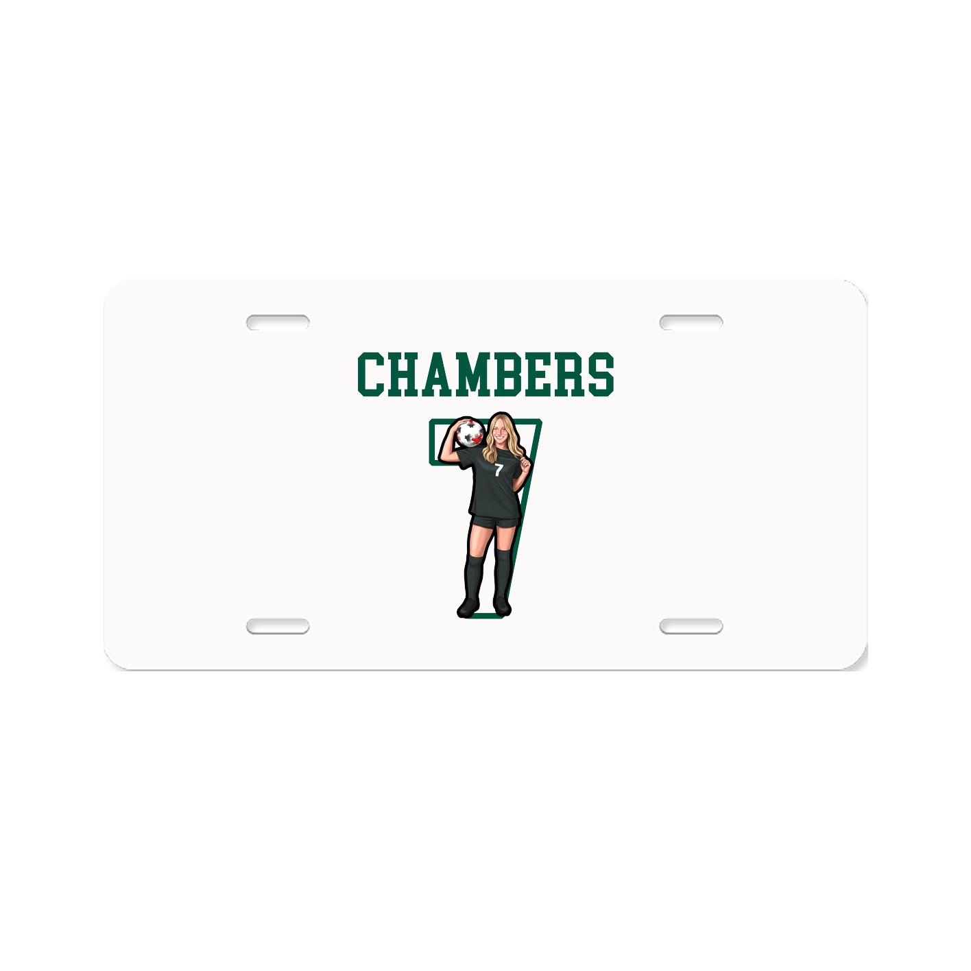 License Plate — Shirsey in Classic