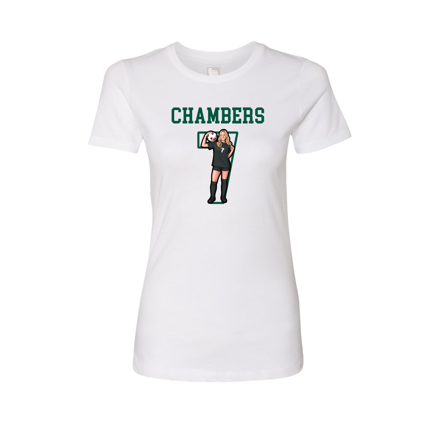 Fitted Women's Tee — Shirsey in White