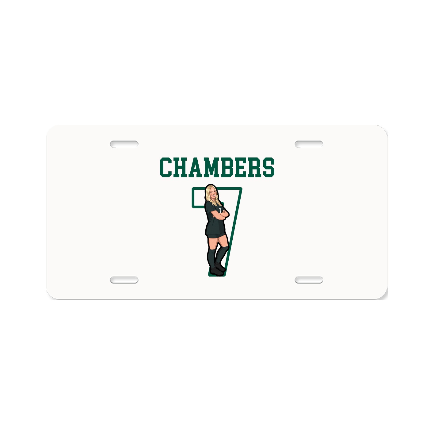 License Plate — Shirsey in Classic