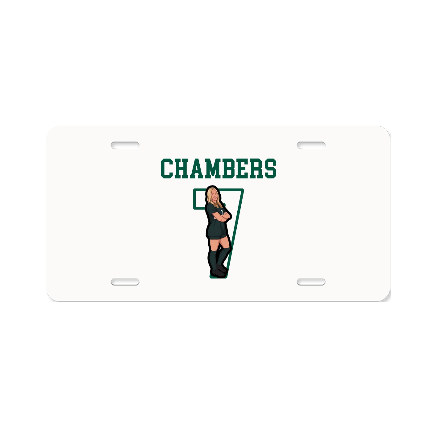 License Plate — Shirsey in Classic