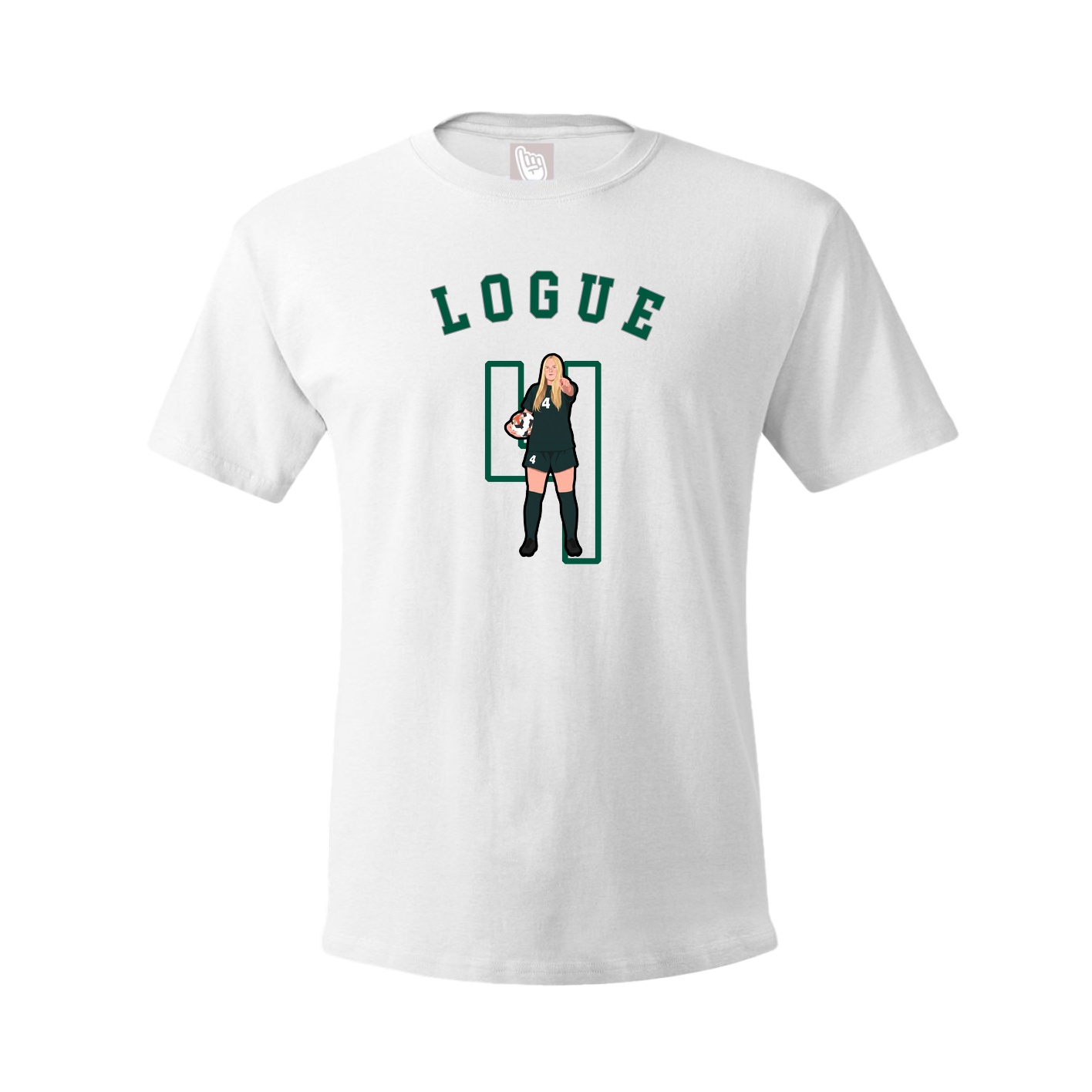 Tee — Shirsey Arch in White
