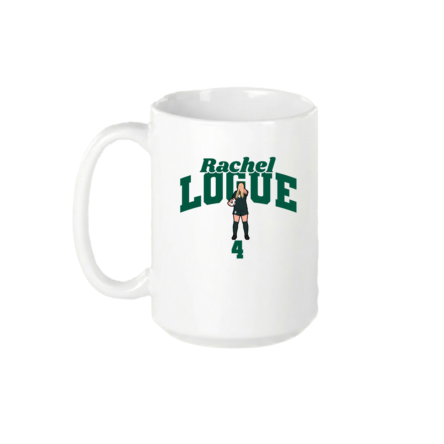 15oz Coffee Mug — Signature Arch in White