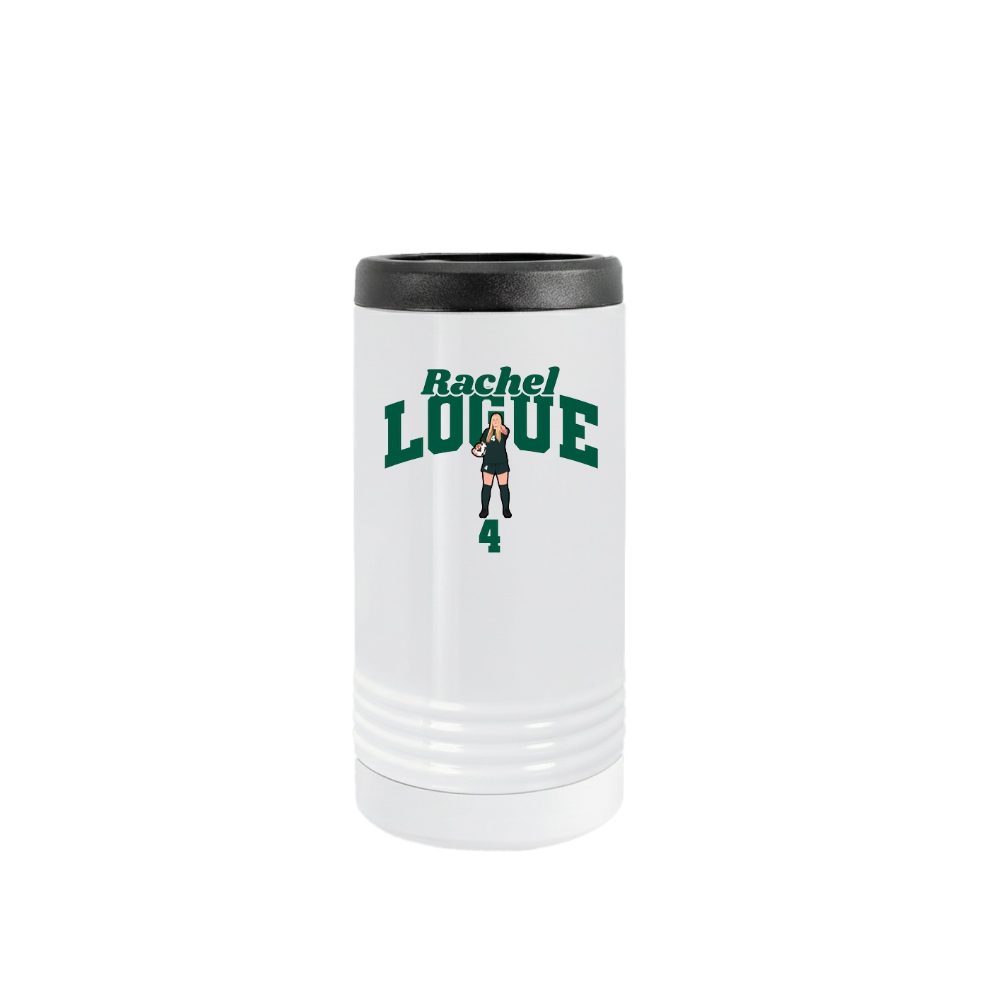 Slim Beverage Holder — Signature Arch in White