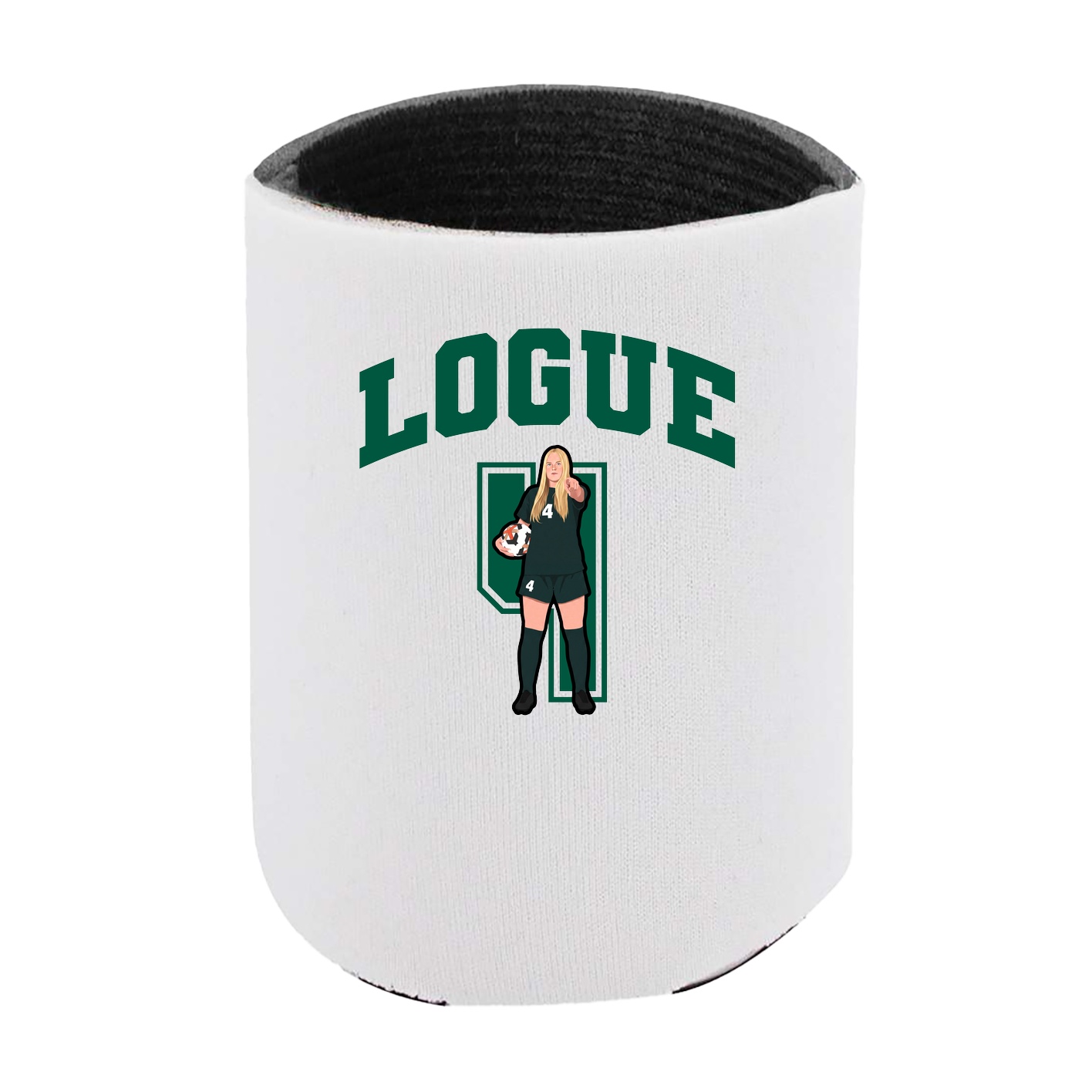 Can Holder — Number in White