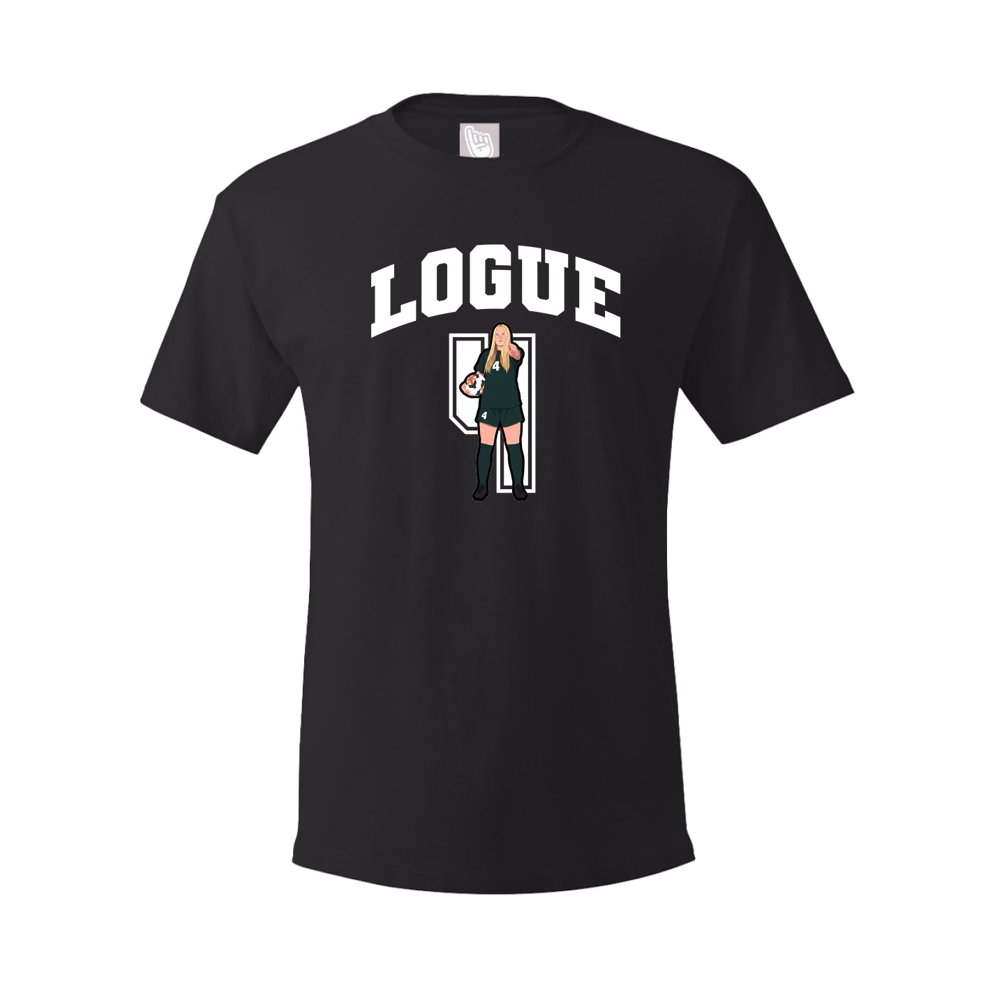 Tee — Number in Black