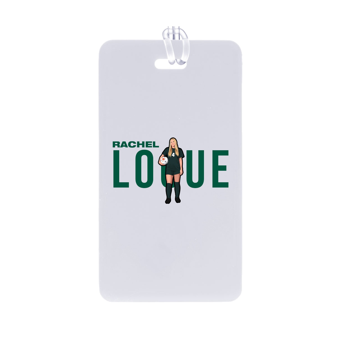 Bag Tag — Player Name in Classic