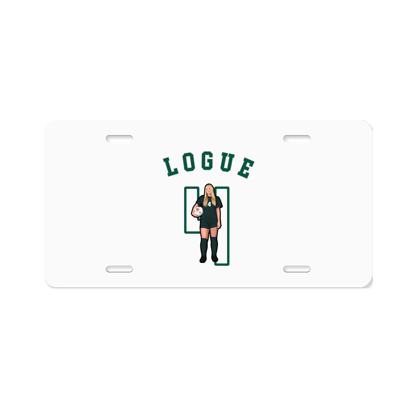 License Plate — Shirsey Arch in Classic