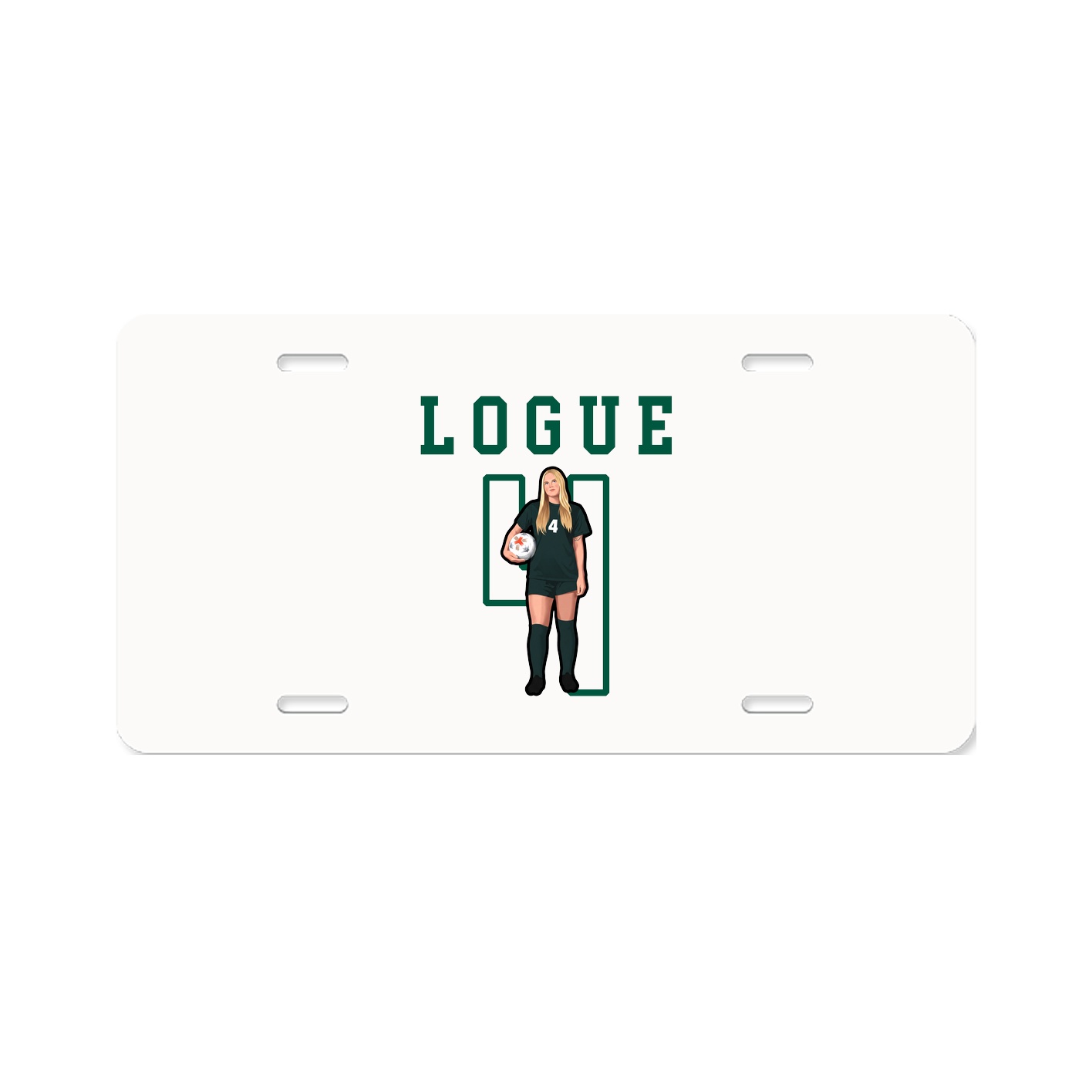 License Plate — Shirsey in Classic