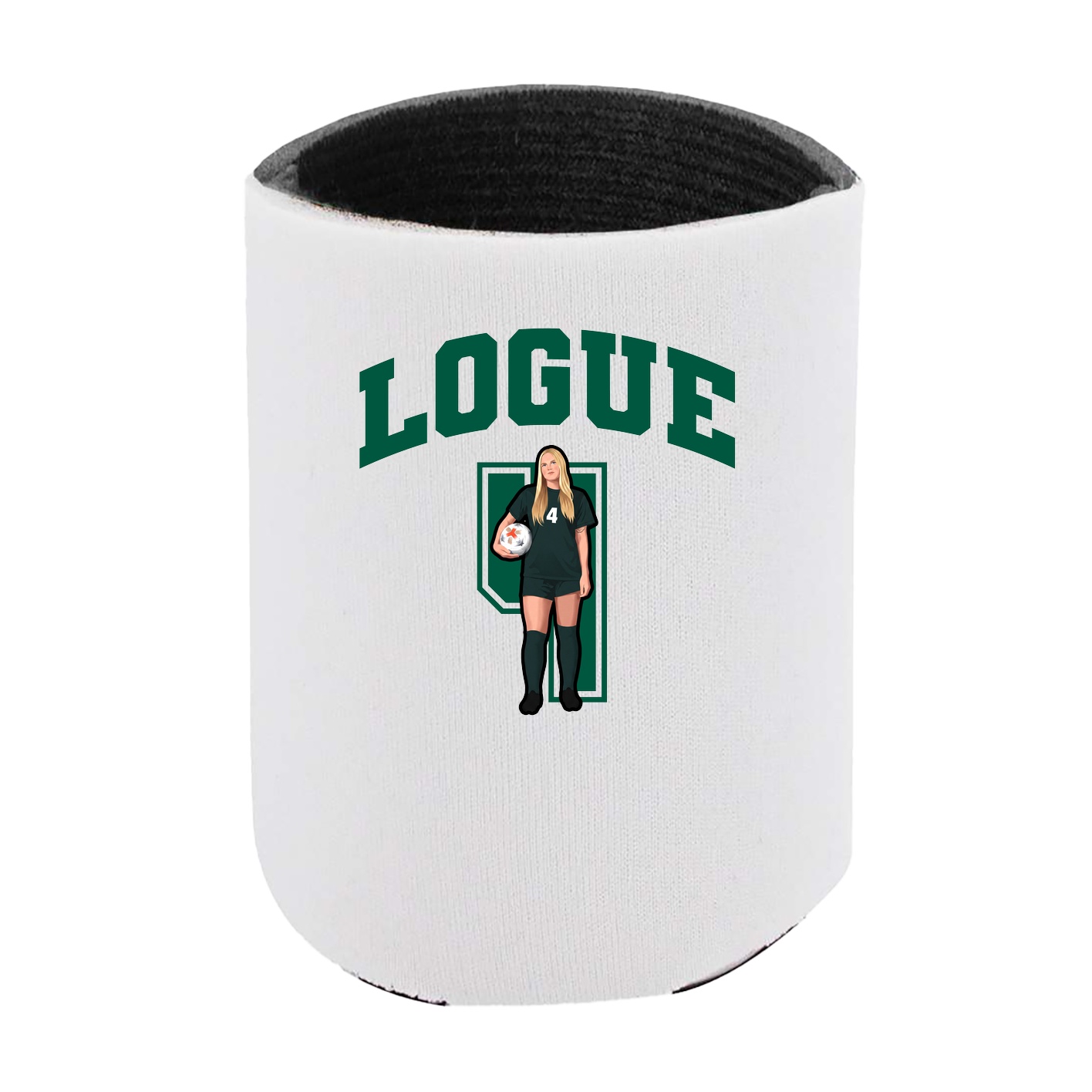 Can Holder — Number in White