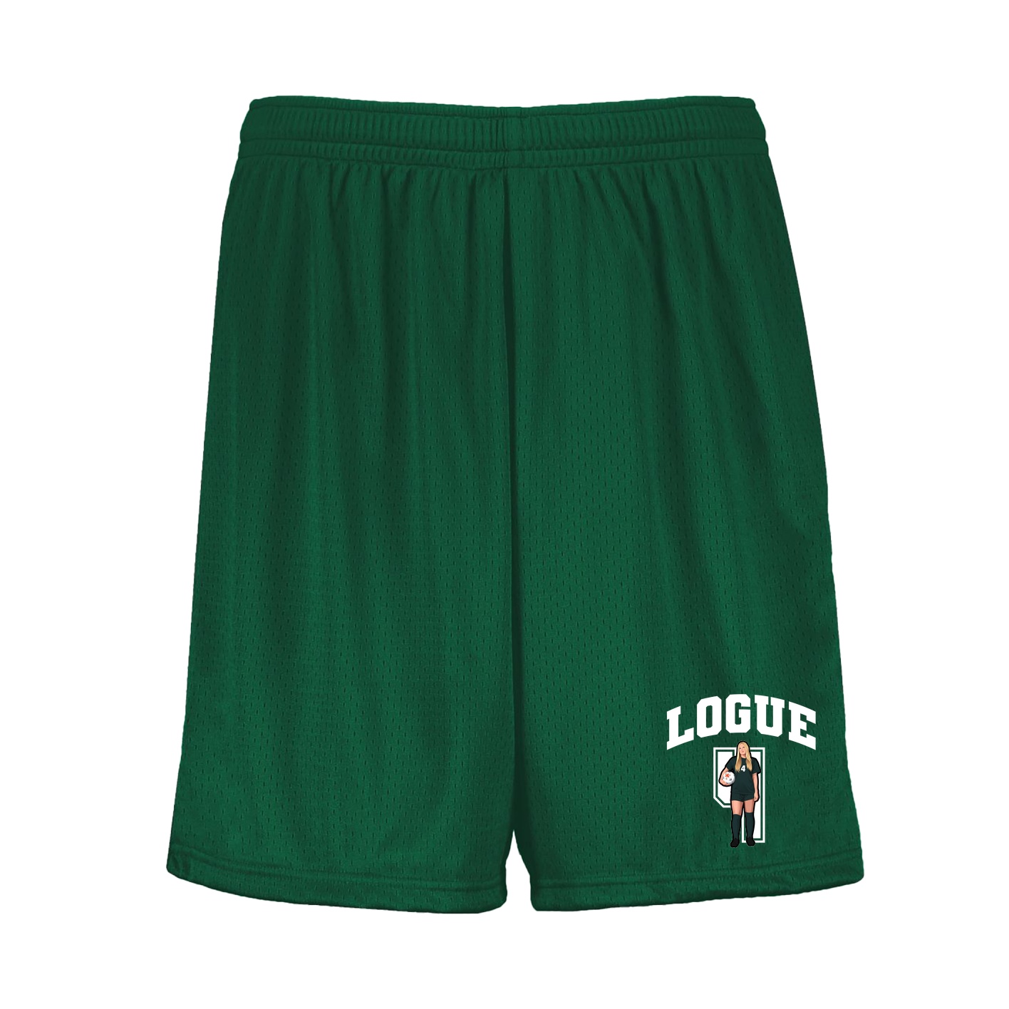 Shorts — Number in Green
