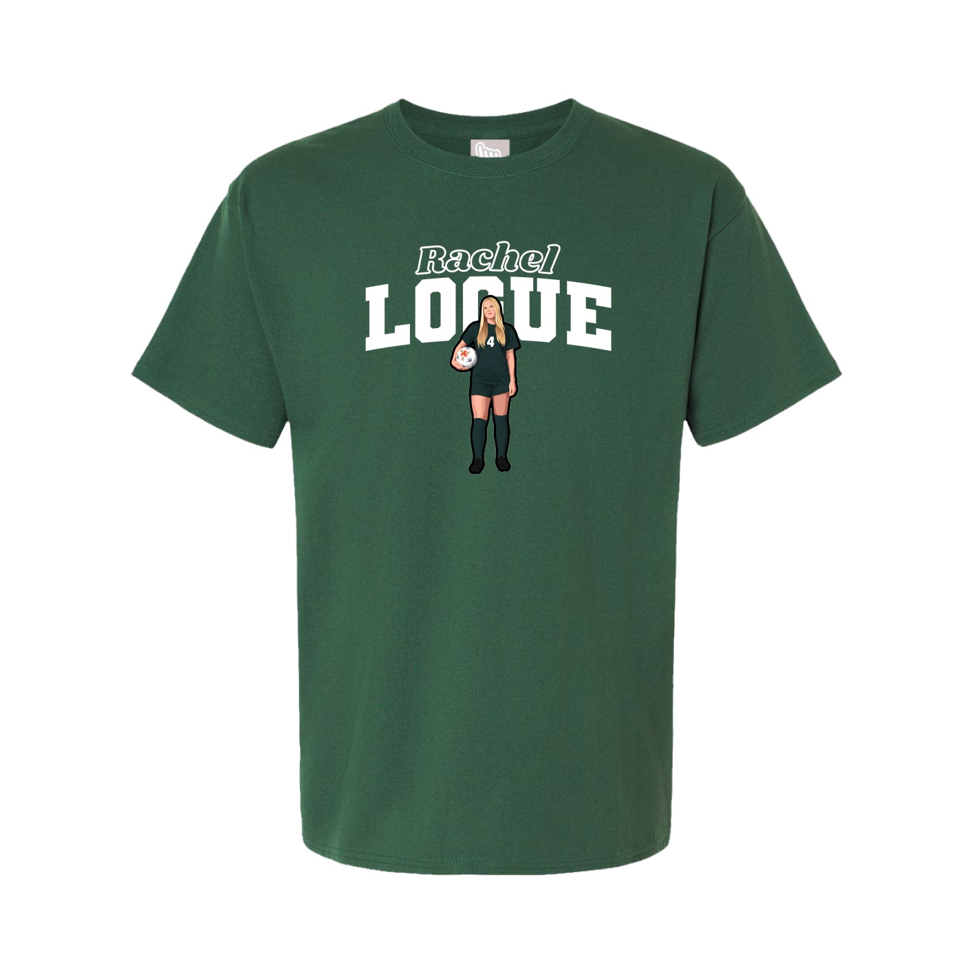 Tee — Name Arch in Green