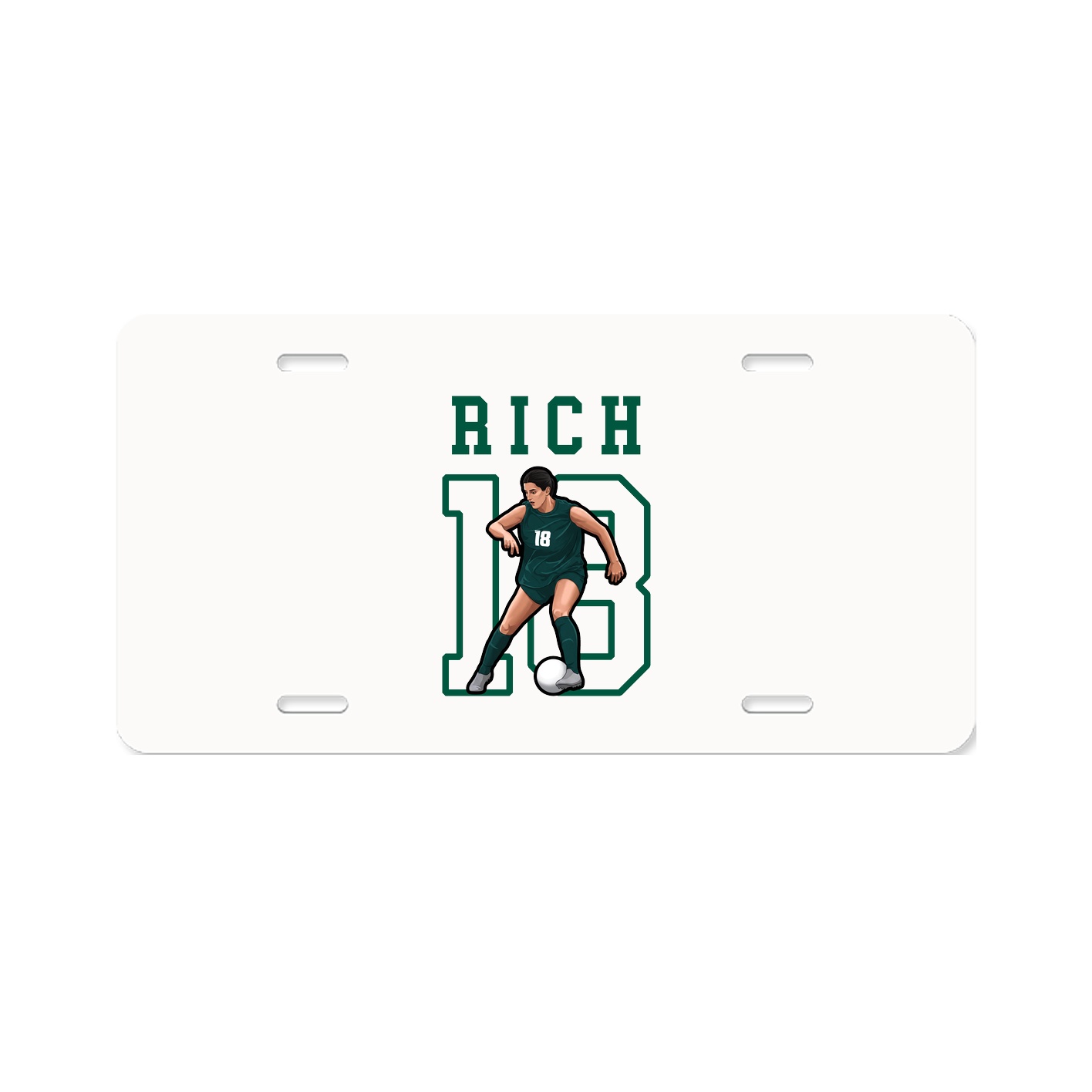 License Plate — Shirsey in Classic