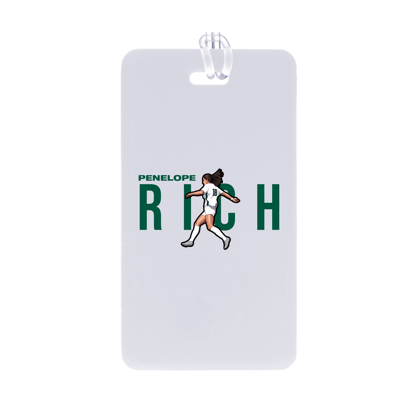 Bag Tag — Player Name in Classic