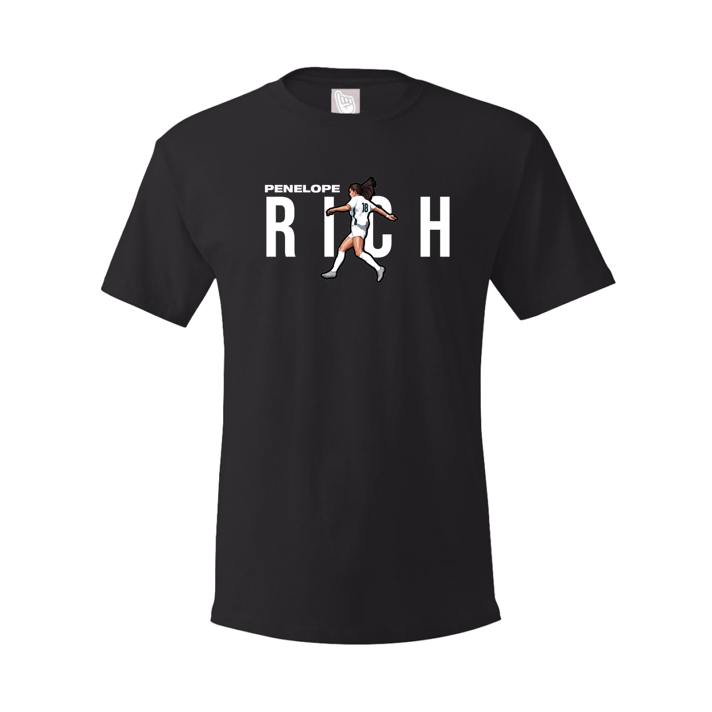 Tee — Player Name in Black