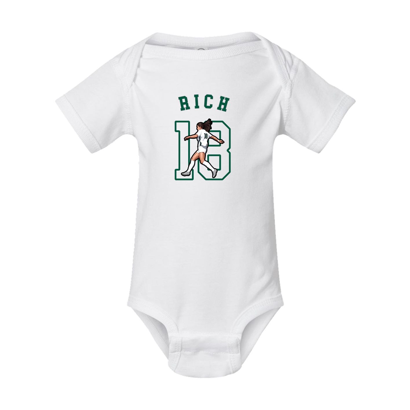 Baby Onesie — Shirsey Arch in White