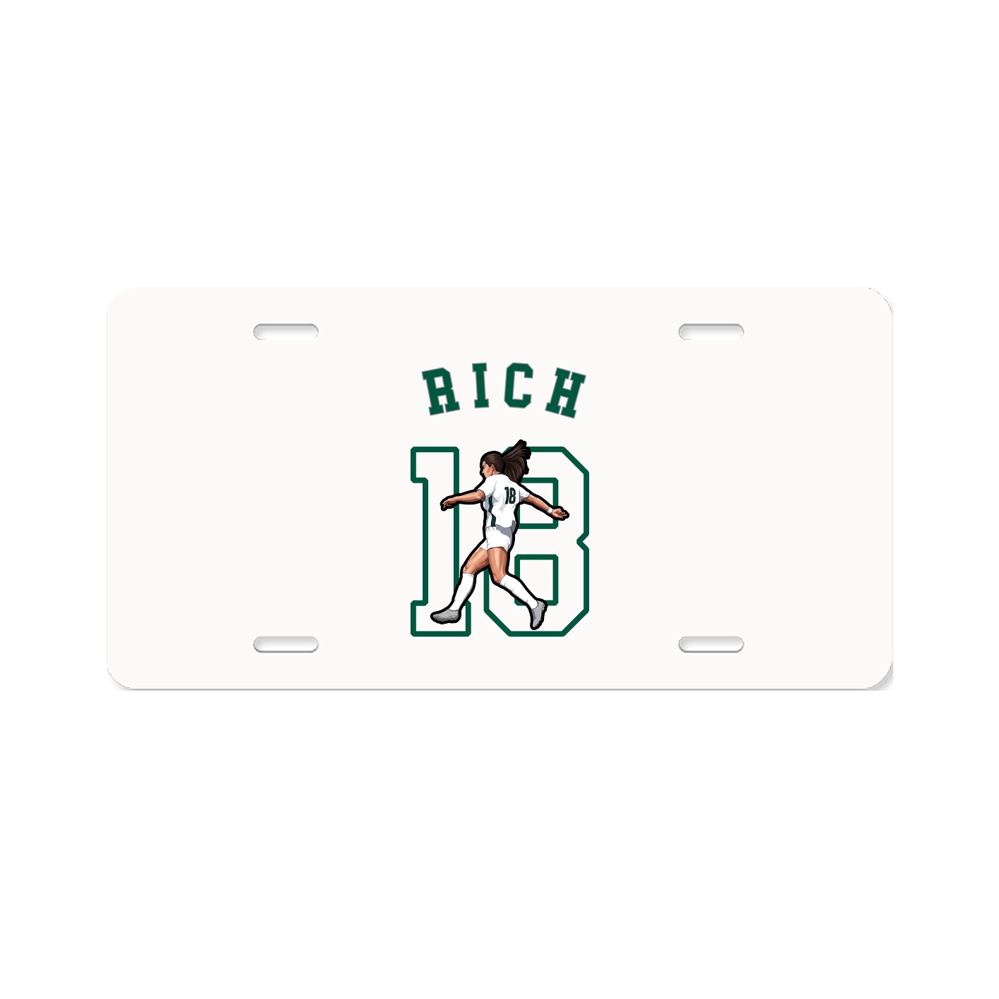 License Plate — Shirsey Arch in Classic