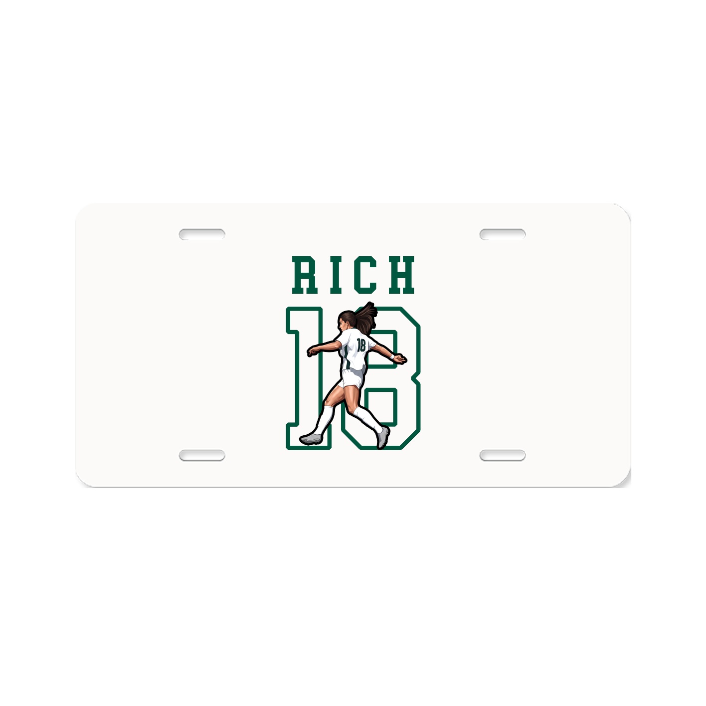 License Plate — Shirsey in Classic